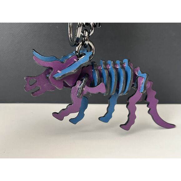 Rare 🦕 Coach Tricky Bag Charm Keychain Rexy Beasts Dinosaur - Picture 9 of 9